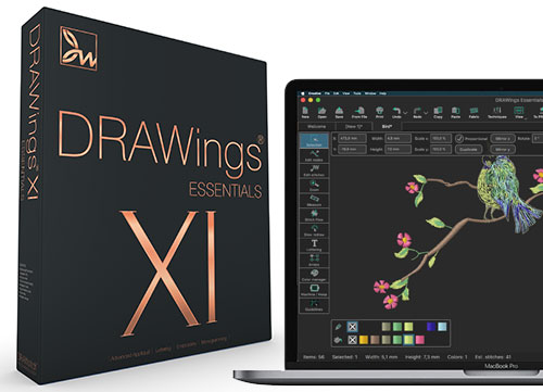 DRAWings Essentials XI Embroidery Software
